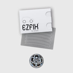 Ford car wheel rim scratch repair kit in  mid  grey